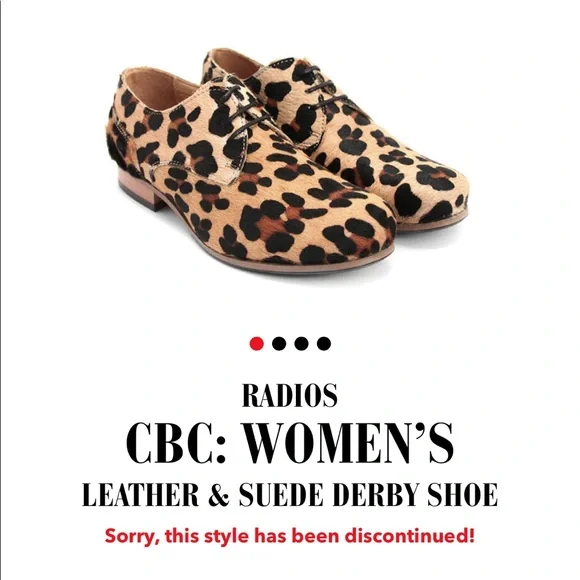 John Fluevog Leopard Print Hair Radio's Women's 8 - Picture 8 of 15